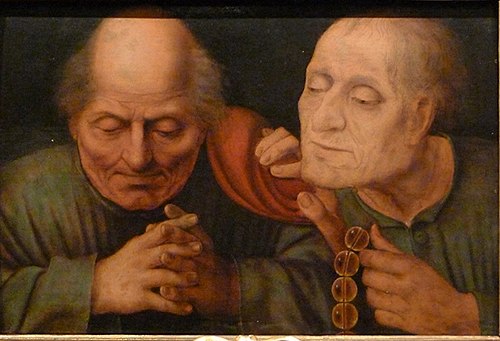 Deux hommes, 1520, 