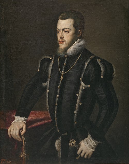 Philippe II, 1549, 