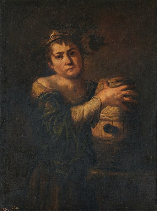Girl with a Barrel, 1601, 
