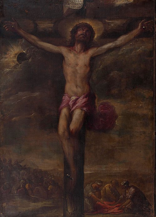 Christ crucified, 1601, 