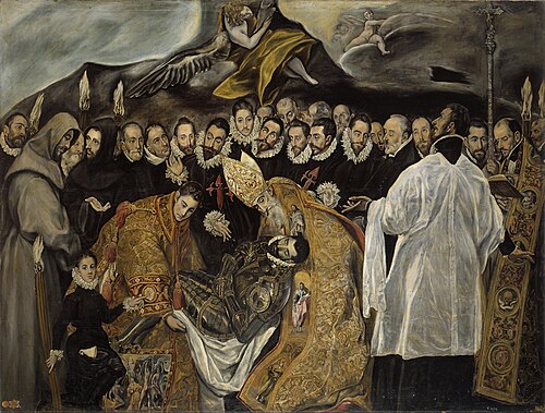 The Burial of the Count of Orgaz, 1618, 
