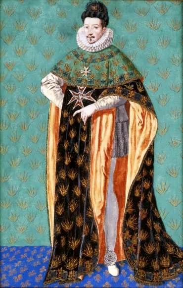 Portrait of Henry III Valois in the costume of the Order of the Holy Spirit., 1610, 