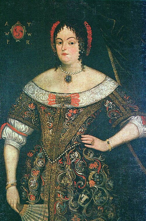 Portrait d'Anna Tworkowska., 1660, 
