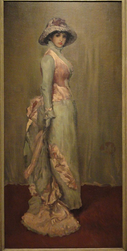 Harmonie en Rose et Gris : Lady Meux, 1881, 