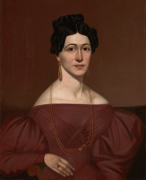 Portrait of Eliza C. Ayres, 1840, 