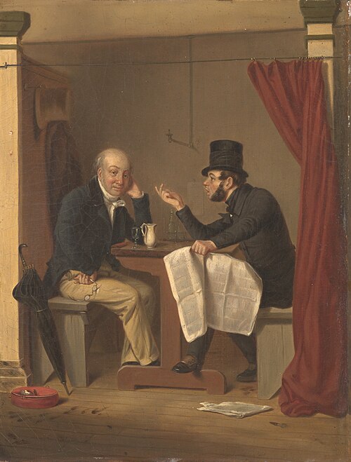 Copy of "Politics in an Oyster House", , 