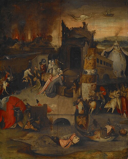 La Tentation de saint Antoine, 1587, 