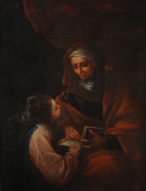 Education of the Virgin, , 