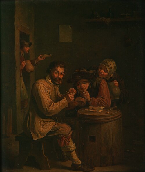 Tavern interior, , 