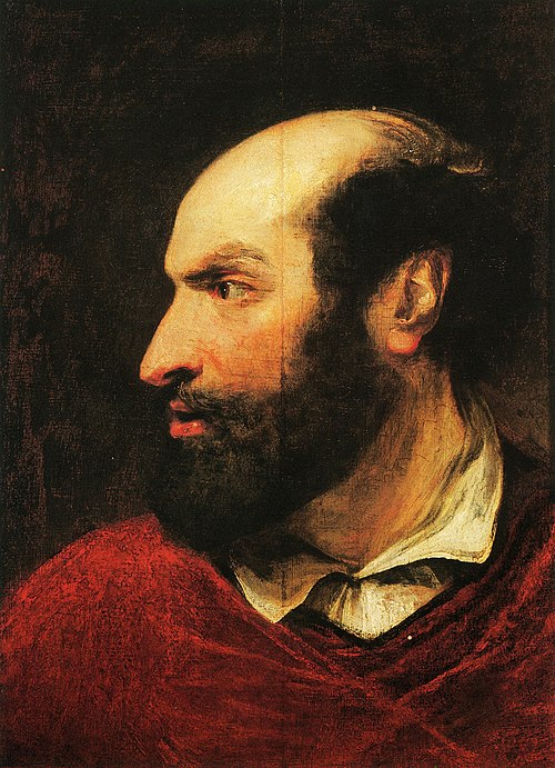 Male head, , 