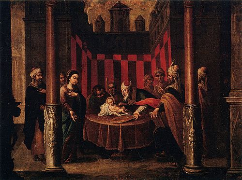 Circumcision (previous Adoration of the Magi), , 