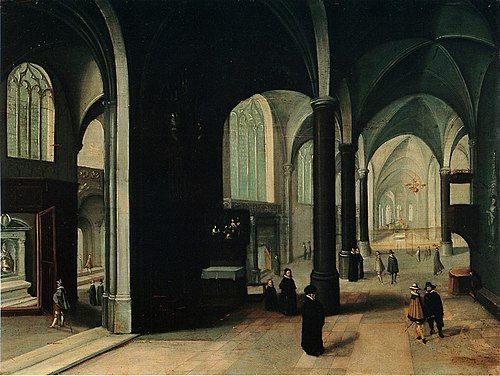 Interior de iglesia, 1701, 