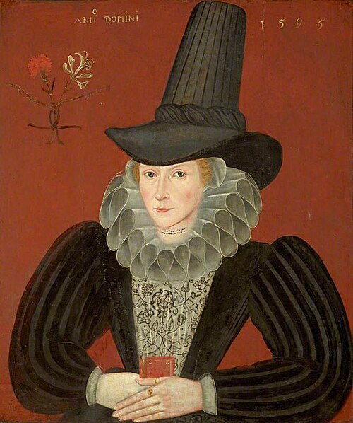 Esther Inglis, 1571 - 1624. Calligrapher and miniaturist, 1595, 