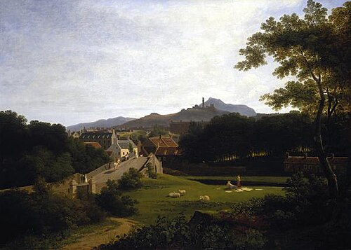 Edinburgh from Canonmills, 1820, 