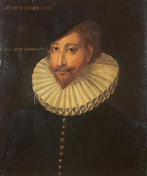Esme Stewart, 1st Duke of Lennox, c 1542 - 1583. Favourite of James VI and I, 1590, 