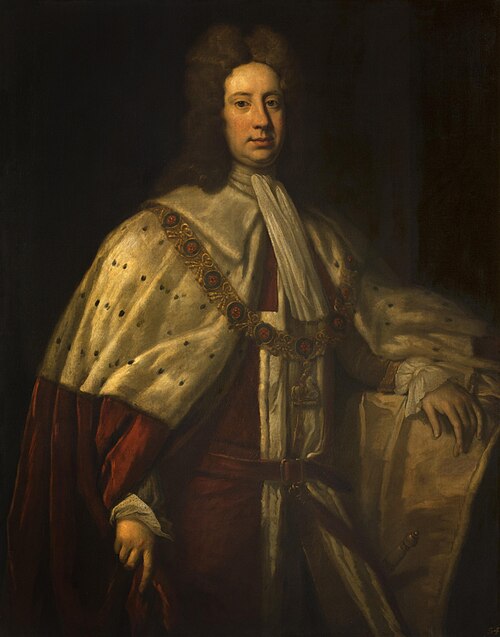 John Ker, 5th Earl and 1st Duke of Roxburghe, about 1680 - 1741. Statesman, 1722, 