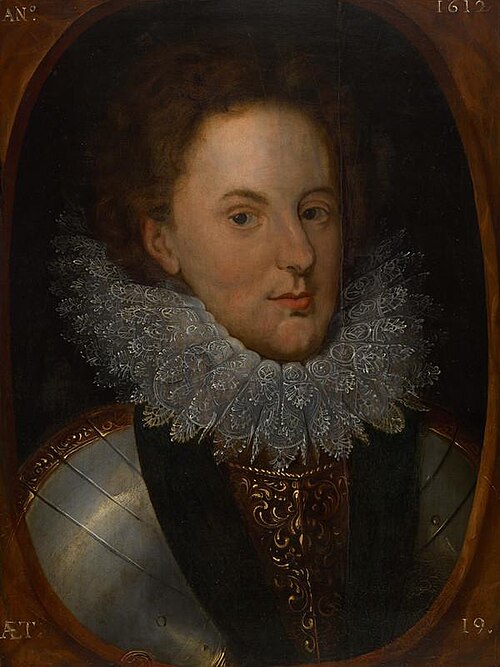 Henry, Prince of Wales, 1594 - 1612. Eldest son of James VI and I, 1612, 