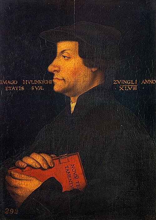 Huldrych Zwingli (1484 - 1531), 1550, 