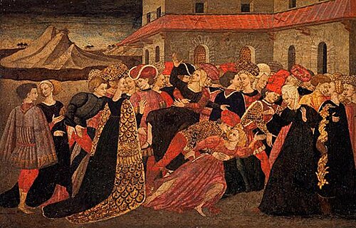The Rape of the Sabines, 1455, 