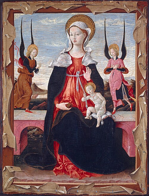 The Virgin and Child with Angels, 1500, 