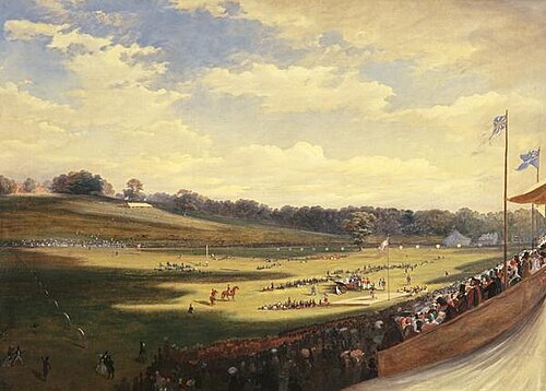 Highland Games at Holland Park, 1849, 