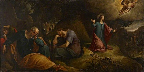 Christ on the Mount of Olives, 1600, 