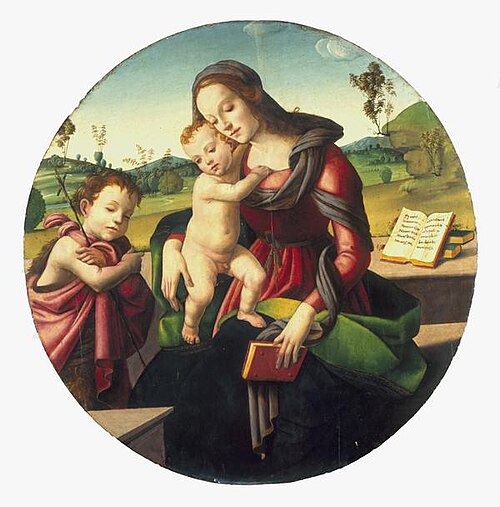 The Virgin and Child with the Infant Saint John the Baptist, 1500, 