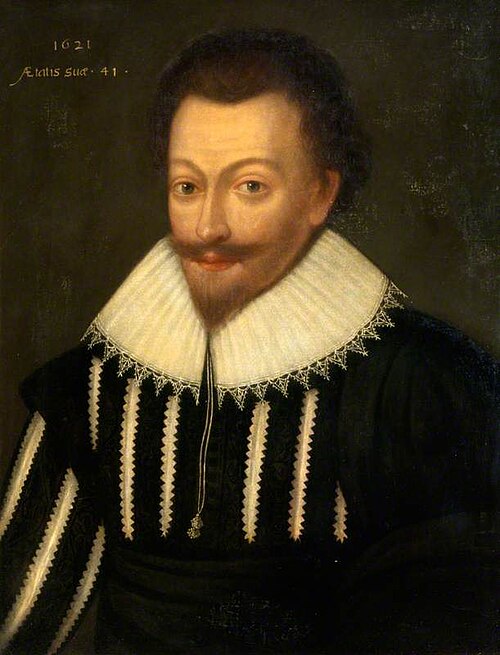 Sir Robert Gordon, 1580 - 1656. Courtier at the courts of James VI and I and Charles I, 1621, 