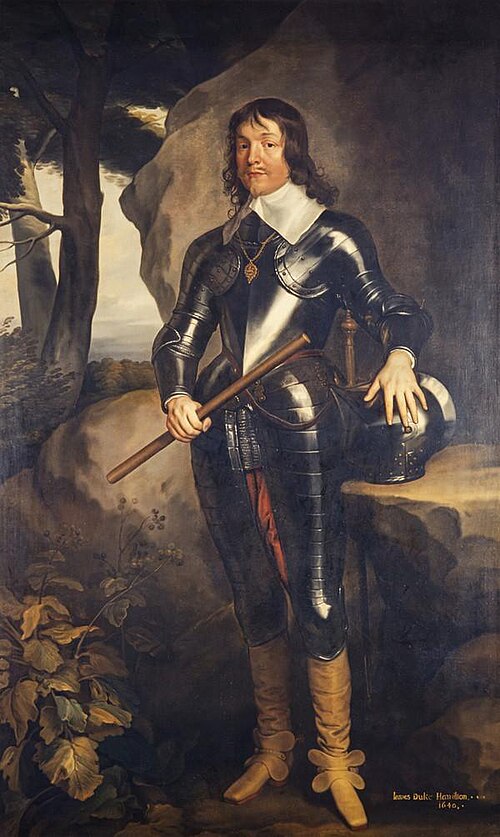 James Hamilton, 1st Duke of Hamilton, 1606 - 1649. Royalist, 1640, 