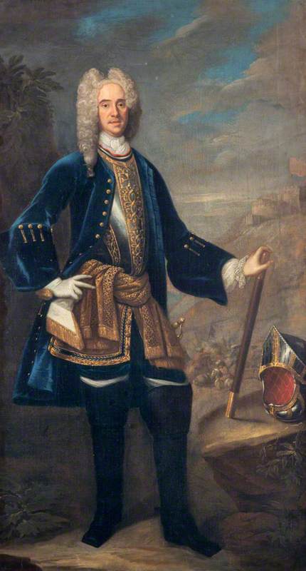 Field-Marshal George Wade, 1673 - 1748. Commander-in-chief in Scotland, 1731, 