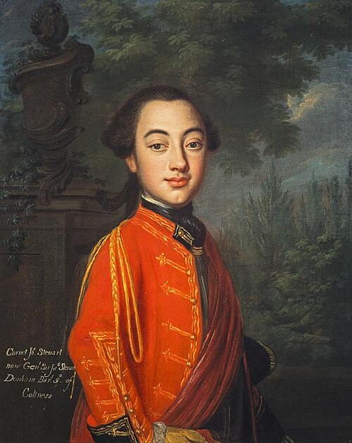 General Sir James Steuart Denham of Coltness, 1744 - 1839, 1761, 