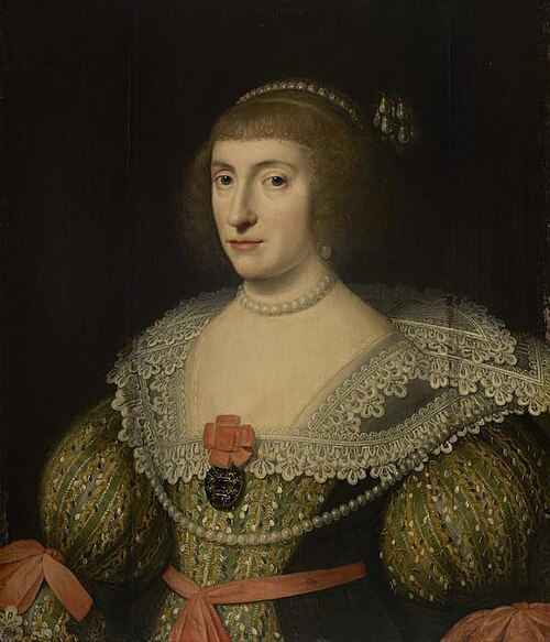 Elizabeth, Queen of Bohemia, 1596 - 1662. Daughter of James VI and I, 1628, 