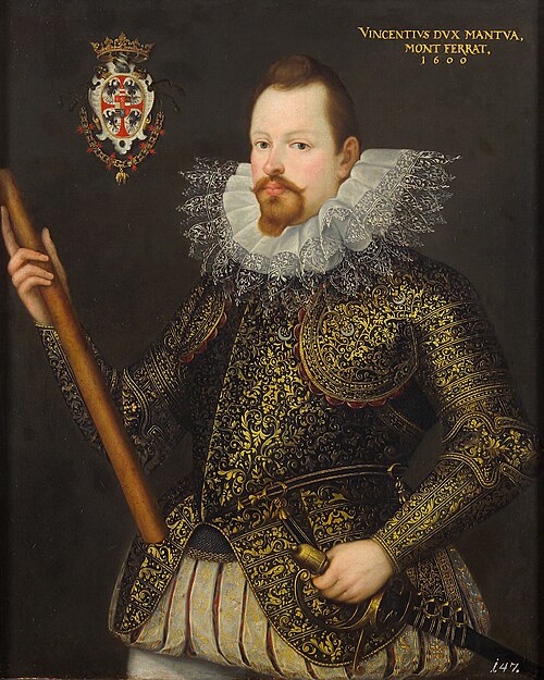 Portrait de Vincent Ier de Gonzague, duc de Mantoue, 1600, 