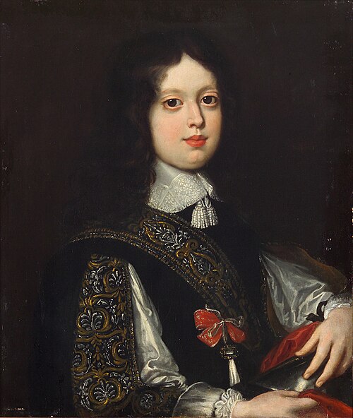 Großherzog Cosimo III. (1642-1723) von Toskana im Alter von etwa acht Jahren, Brustbild, 1650, 