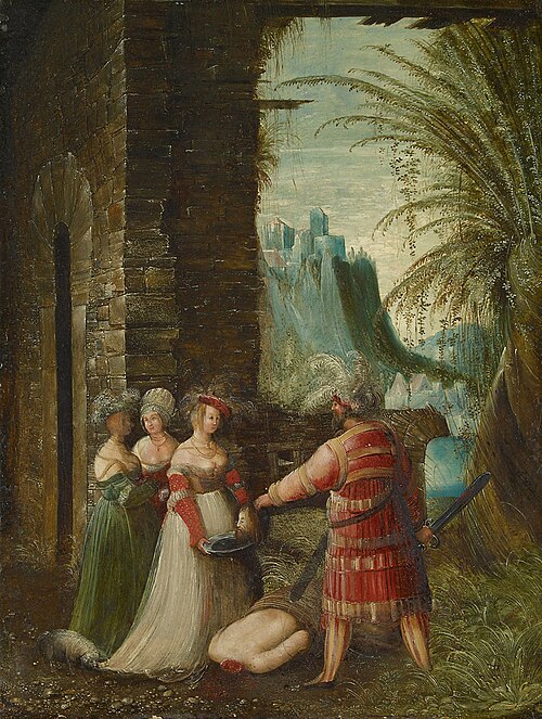 The beheading of John the Baptist, 1508, 