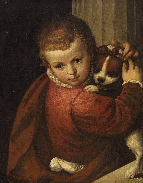 Knabe mit Hund, 1580, 