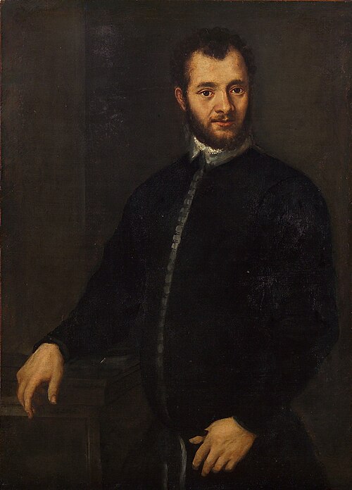 Bildnis eines jungen Mannes in Schwarz, 1580, 
