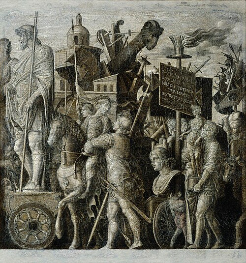 Triumphs of Caesar: Statues of Gods and Siege Equipment, 1605, 