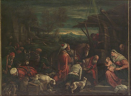 Anbetung der Könige, 1592, 