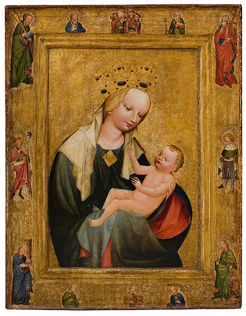 Madonna of the Holy Trinity Church, 1410, 