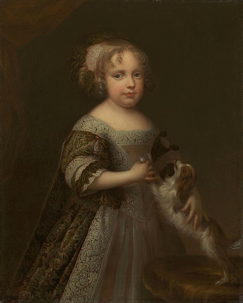 Queen Anne (1665-1714) when a Princess, 1669, 