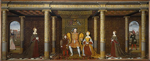 The Family of Henry VIII, 1545, 