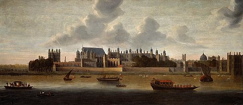Hampton Court Palace, 1640, 