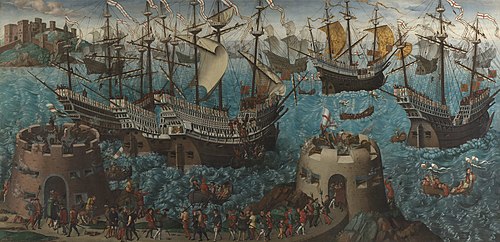 The Embarkation of Henry VIII at Dover, 1530, 