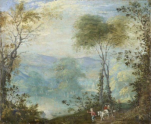 Landscape with a Lake, 1615, 