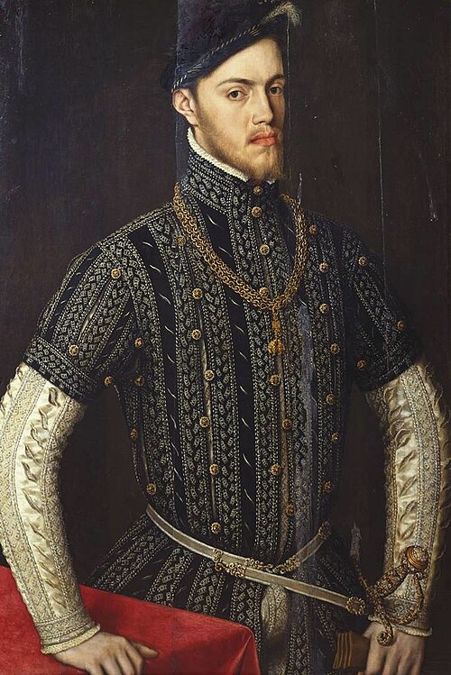 Phillip II (1527-1598), King of Spain, 1556, 