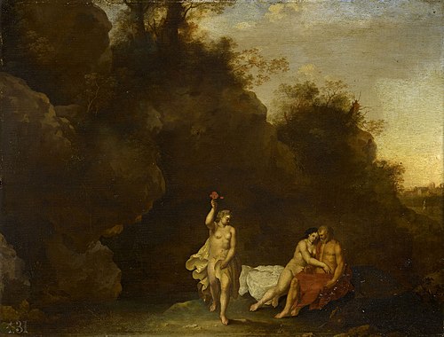 Lot and his Daughters, 1658, 