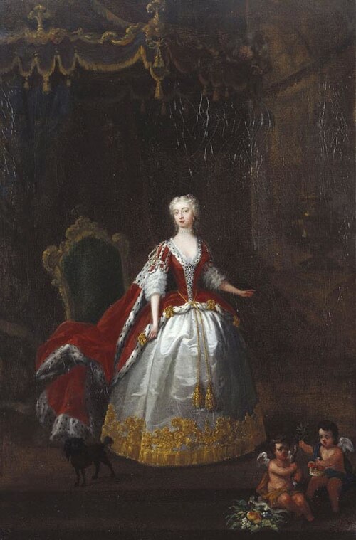 Augusta, Princess of Wales (1719-72), 1736, 