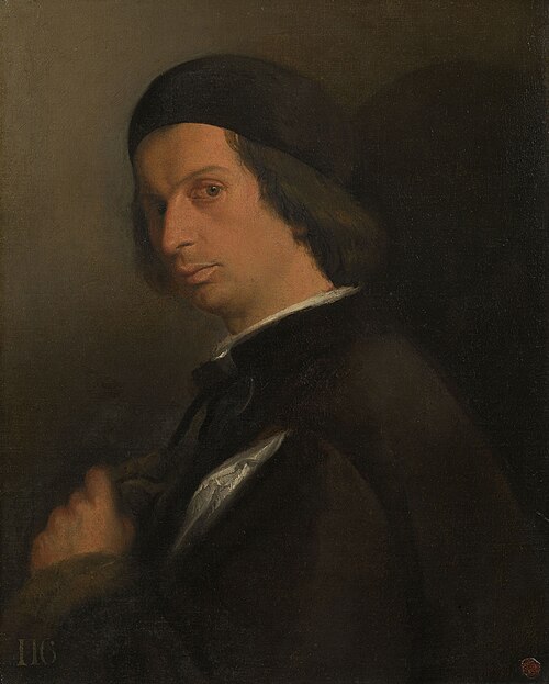 Portrait of a Man Holding a Glove, 1522, 