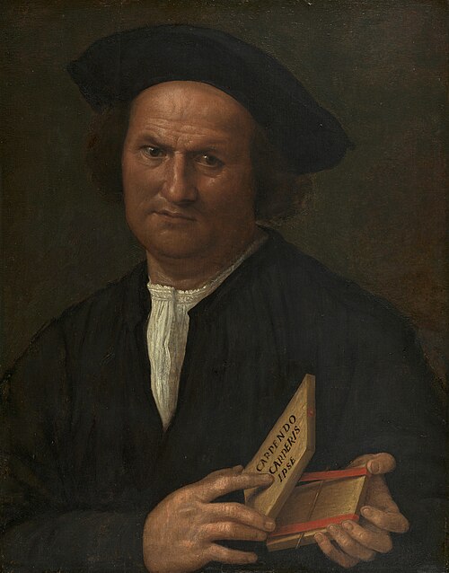 Portrait of a Man with a Puzzle, 1525, 